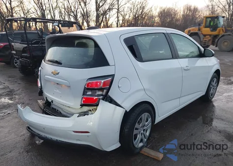2019 Chevrolet Sonic Lt Auto from USA, damaged, VIN 1G1JG6SB3K4137570